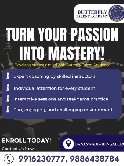 We are dedicated to helping students turn their passion for chess into true mastery. Our program guarantees expert coaching, individual attention for every student, and interactive sessions with real-game practice.