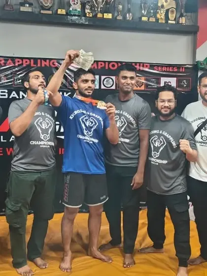 Another group of our champions celebrating their success at the MFC Series 2.