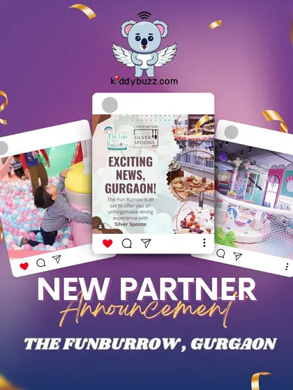 The Funburrow in Gurgaon is the ultimate play and dining destination for families. Let the kids explore a world of fun while you relax with delicious treats from their café.
