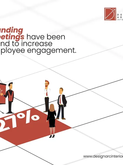Data informs our design. Studies have found that standing meetings can increase employee engagement by 27% by keeping discussions shorter and more focused.