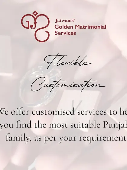 Looking for a partner within the Punjabi community? My services are customized to your specific requirements, helping you find the most suitable family.