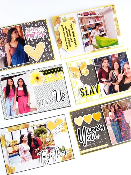 A final look at some of the cards from the 25th birthday hamper, showing the variety in design.