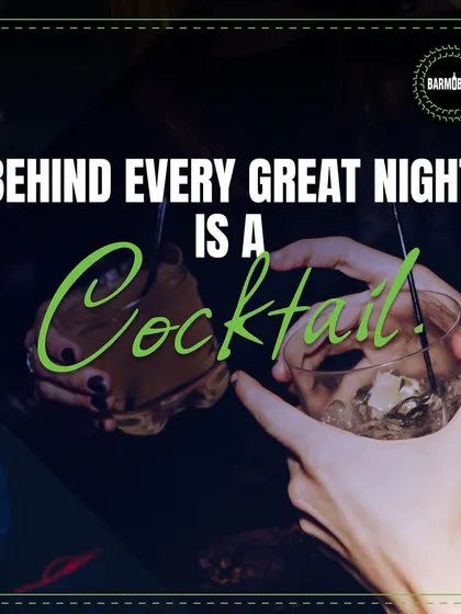 Behind every great night is a cocktail. We believe that great drinks are a key ingredient for any successful party.