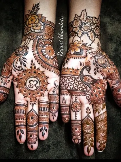 Here is a collection of my intricate bridal and engagement designs. Each one features a unique combination of traditional motifs like elephants, peacocks, lotuses, and personalized elements for the bride.