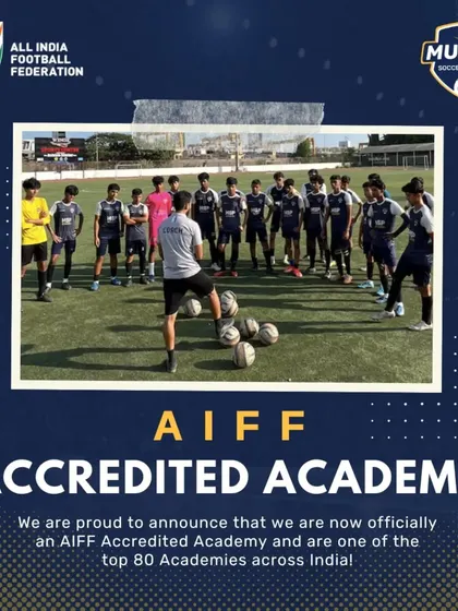 We are proud to be an officially AIFF Accredited Academy, a testament to our high standards and quality infrastructure.