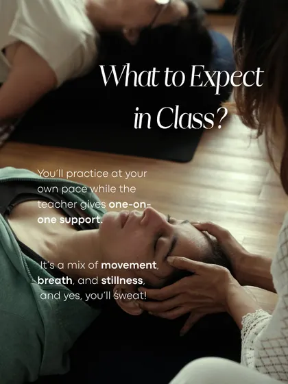 A look at what to expect in our Mysore-style Ashtanga class. You'll practice at your own pace while the teacher provides one-on-one support in a session that mixes movement, breath, and stillness.
