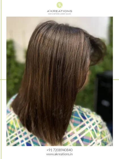 A side view of the dark brown and mocha blend, showing how the colors create a subtle, sophisticated effect.