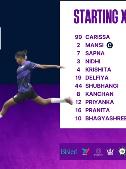 Our playing XI for match number 10.
