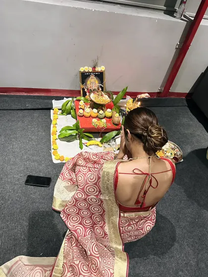 A moment of prayer and gratitude at the opening of my own space, The Mantra Yoga Studio. This is a new beginning on my path to sharing the gift of yoga with others.