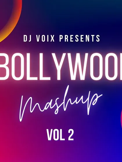 The artwork for Bollywood Mashup Volume 2. I put a lot of passion into producing these mixes, creating something special for my listeners and clients.