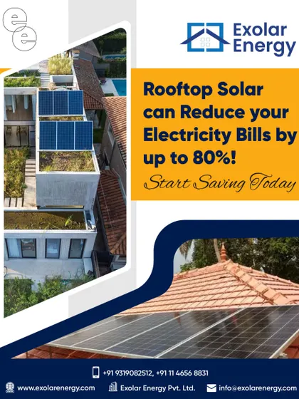 Start saving today. A rooftop solar installation can reduce your electricity bills by up to 80%, making it a wise financial decision.