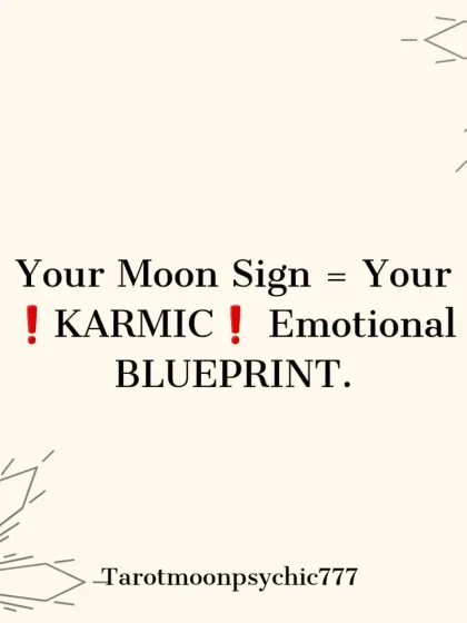 Your Moon sign in Vedic astrology is your karmic emotional blueprint. It dictates how you love, what you fear, and the lessons your soul is here to learn.