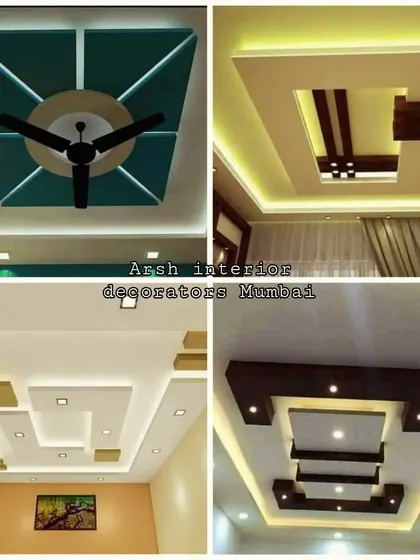 A showcase of ceiling light designs with a focus on modern, blocky patterns and wood-finish accents.