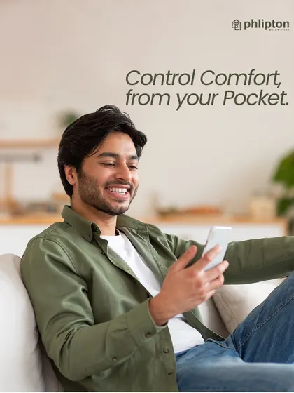 The power to control your home's comfort and security should be simple. With my integrated system, it's all right in your pocket, accessible from a single app for ultimate convenience.