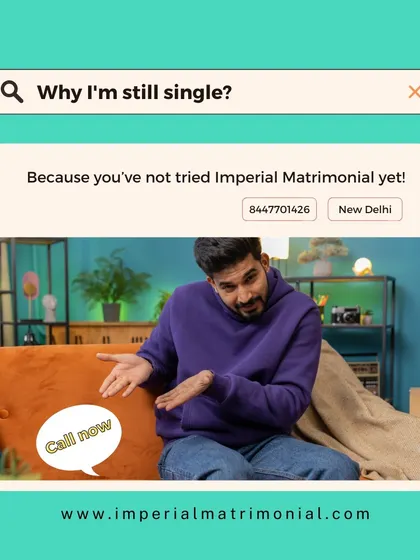 A lighthearted take on a common question. If you're wondering why you're still single, perhaps it's because you haven't tried our personalized matchmaking service yet.