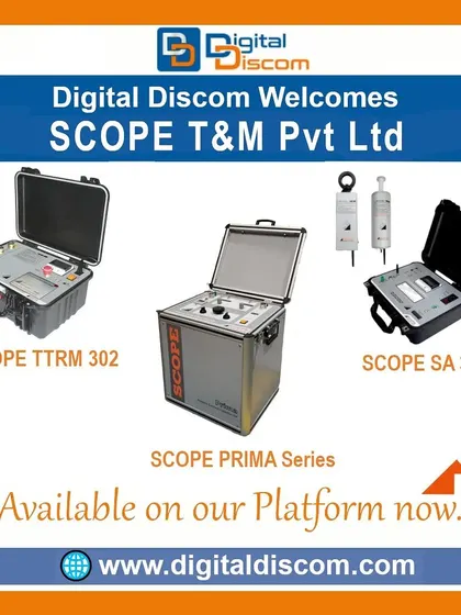 We also feature SCOPE's TTRM 302 for transformer testing, the SA 30i+ for surge arrester life assessment, and the PRIMA Series for primary current injection testing.