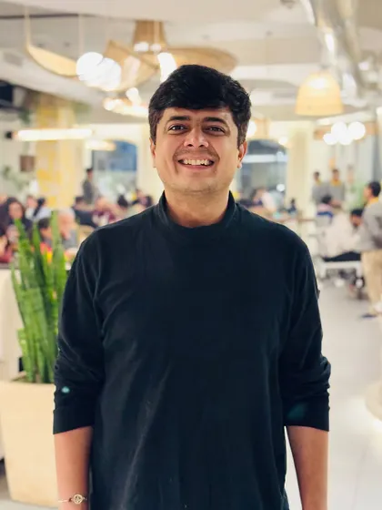 A happy, candid shot. Staying focused and driven, even after a refreshing weekend, is key to achieving greatness.