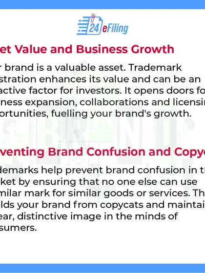 This series of posts further details the key benefits of trademarking your startup. From legal exclusivity and brand trust to business growth and global protection, see why it's a crucial investment.