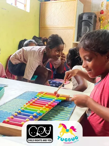I am incredibly proud to partner with CRY (Child Rights and You). Here, we are bringing the joy of music to children at one of their activity centers.