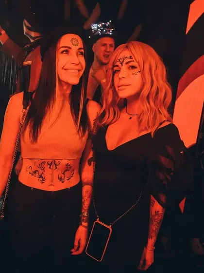 Another shot from the Balagan party. It's always special to share these moments and experiences with my twin.
