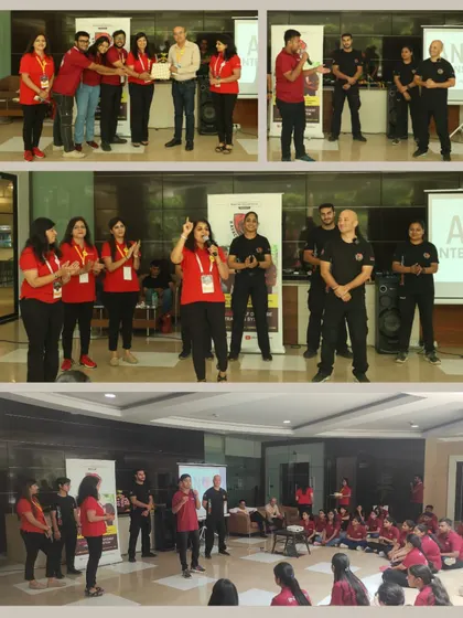More moments from the ANON workshop, showing the engagement and positive energy of the participants.