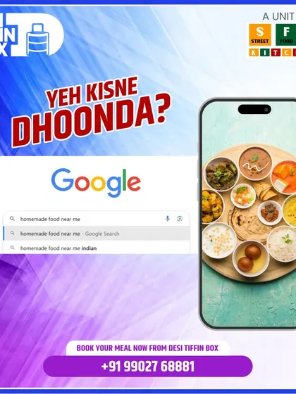 Are you searching online for "homemade food near me"? I started this service to be the answer to that search. My goal is to make finding and booking authentic desi tiffin services simple and easy.
