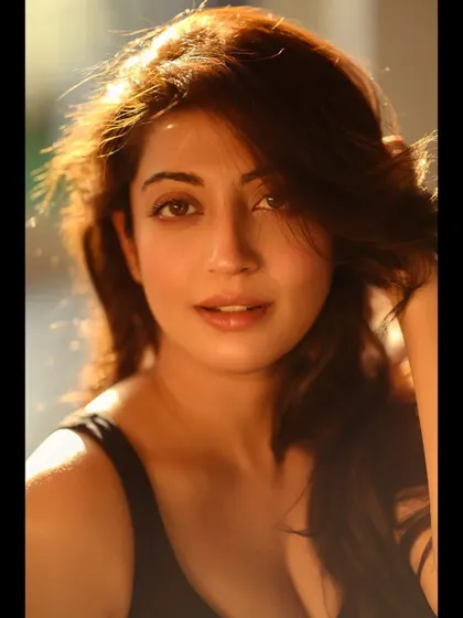Another shot from the same series with Pranitha, capturing a slightly different angle and mood. It shows the range of expressions we can achieve in a single session.