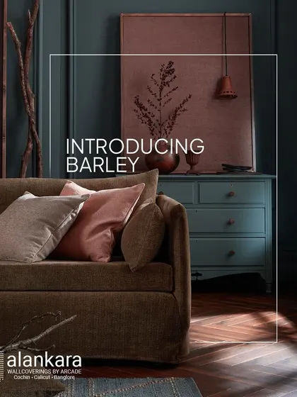 Introducing Barley, a luxurious heavyweight chunky chenille fabric. Its soft, velvet touch and rich color palette make it an excellent choice for cozy upholstery and cushions.