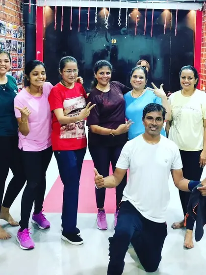 Celebrating the joy of fitness with this wonderful group. Every day is a celebration when you love what you do.