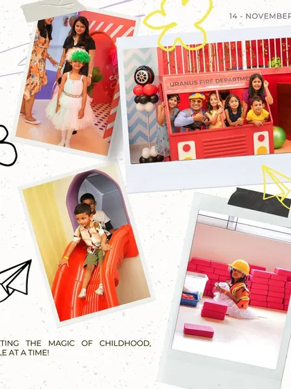 Happy Children's Day. We are celebrating the magic of childhood, one smile at a time, with these snapshots of pure joy from around our play arena.