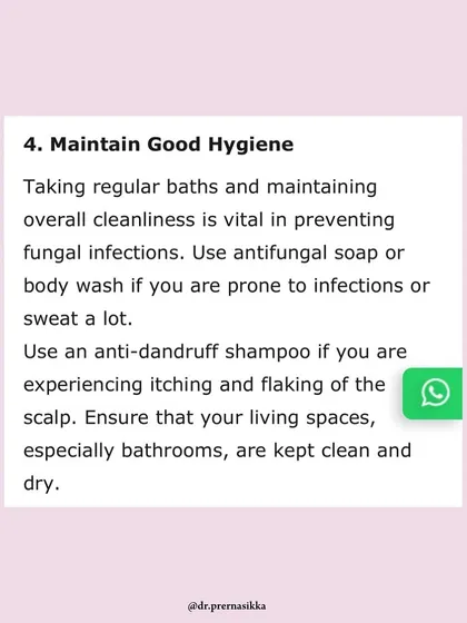 Maintaining good hygiene by taking regular baths with an antifungal soap can prevent infections, especially if you sweat a lot. My feature in Times Entertainment also highlighted using an anti-dandruff shampoo for an itchy scalp.