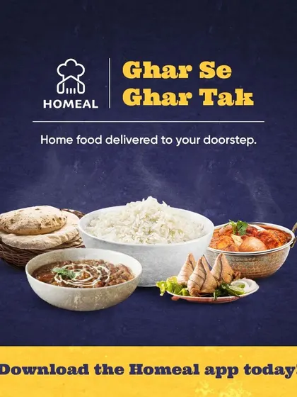 *Ghar Se Ghar Tak*. Our promise is simple: to deliver authentic home food, like dal, sabzi, rice, and rotis, from our chefs' homes directly to your doorstep.