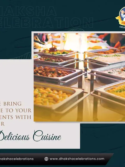 I bring life to your events with my delicious cuisine. This image shows a section of my extensive buffet, offering a wide range of choices to satisfy every guest.