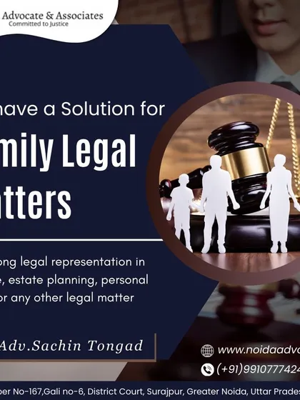 We provide dedicated solutions for sensitive family legal matters. Our services include strong legal representation for property division, estate planning, and other family-related disputes to protect your assets and interests.