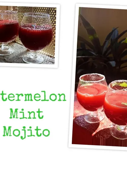 Scenes from our watermelon mojito making day, a perfect summer activity where children sliced, blended, and strained to create a refreshing drink.