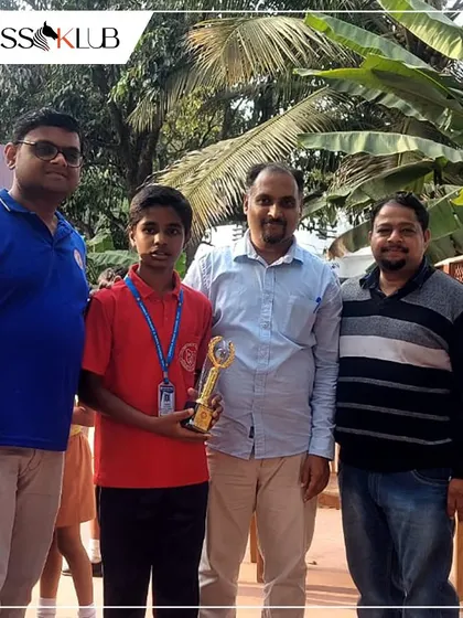Our student Shivaraj recognized for his 3rd place finish at the Widia Poornaprajana Interschool tournament, showcasing his skill and competitive spirit.