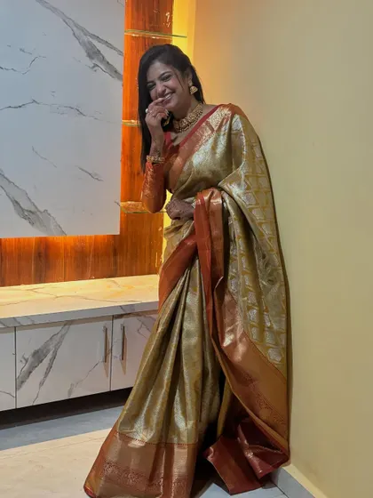 A candid, laughing shot of Sonu, enjoying the special moments in her new home.