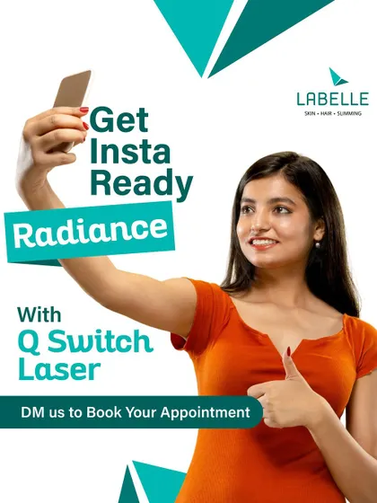 Get insta-ready radiance without the filters. Our Q-Switch laser is an advanced solution for achieving a glowing, brighter skin tone by targeting pigmentation and unevenness.
