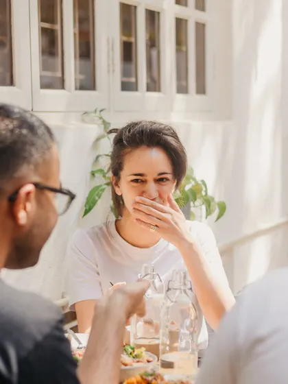 This is my favorite sight: a table full of laughter. These are the unscripted, joyful moments that define Copper + Cloves. It’s not just about the food, it’s about the connections made here.