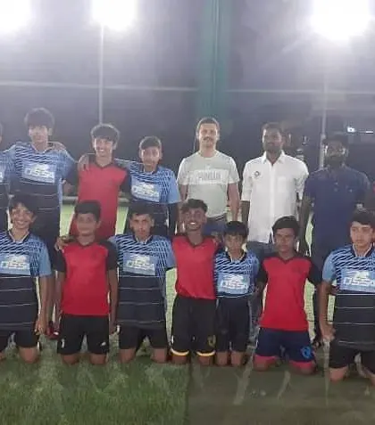 Celebrating our team's achievement as runners-up in our very first tournament. This is a testament to their hard work and the beginning of our journey.