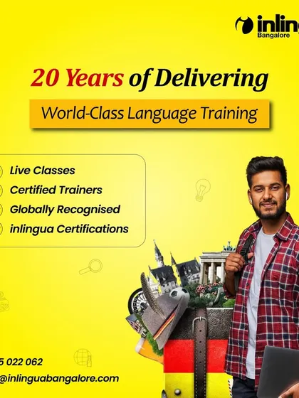 Celebrating 20 years of delivering world-class language training. We have built a legacy of transforming communication, bridging cultures, and creating pathways for growth.