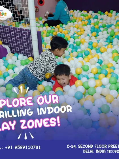 Dive into a world of color and fun in our giant ball pit! It's the perfect spot for kids to jump, play, and let their imaginations run wild in our thrilling indoor soft play zone.
