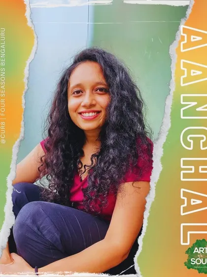I was honored to be a featured artist at the Art & Soul event in Bengaluru. It was a wonderful opportunity to turn music into art live on canvas and share my creative process with the audience.