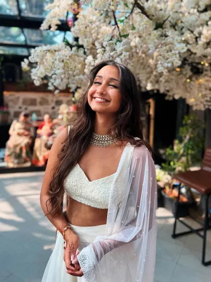 A candid moment from a wedding celebration I performed at. Bringing the joy of dance to special occasions is one of my favorite things to do.