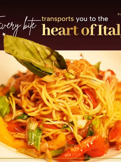 Every bite of my spaghetti aglio e olio transports you to the heart of Italy. It's a simple dish made with quality ingredients, full of flavor and tossed with fresh vegetables.