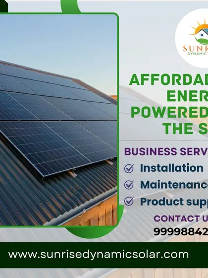 Affordable energy powered by the sun is now within your reach. My business services include complete installation, regular maintenance checks, and the supply of necessary solar components.