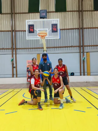 Proud to coach our Senior Women's team to victory in the 3x3 basketball tournament in Jaipur. We build competitive teams across all age groups, ready to take on any challenge.