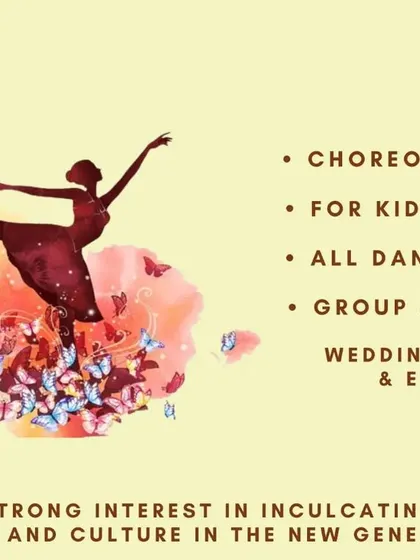 This is what my service is all about: choreography for all ages and dance forms, for groups and solos, for weddings and events. Let's create something beautiful together.