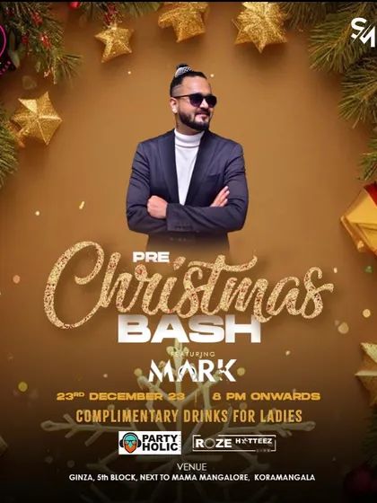 Kicking off the festive season with a Pre-Christmas Bash at Ginza. I curate special playlists to match the holiday spirit.
