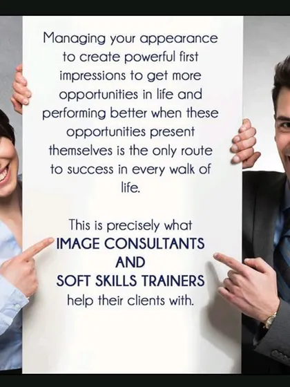 This is precisely what I do. I help clients manage their appearance to create powerful first impressions, enabling them to perform better and seize more opportunities in every walk of life.
